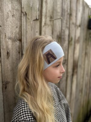 Light blue headband - kids
