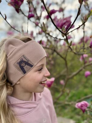 Sand bear headband Rib