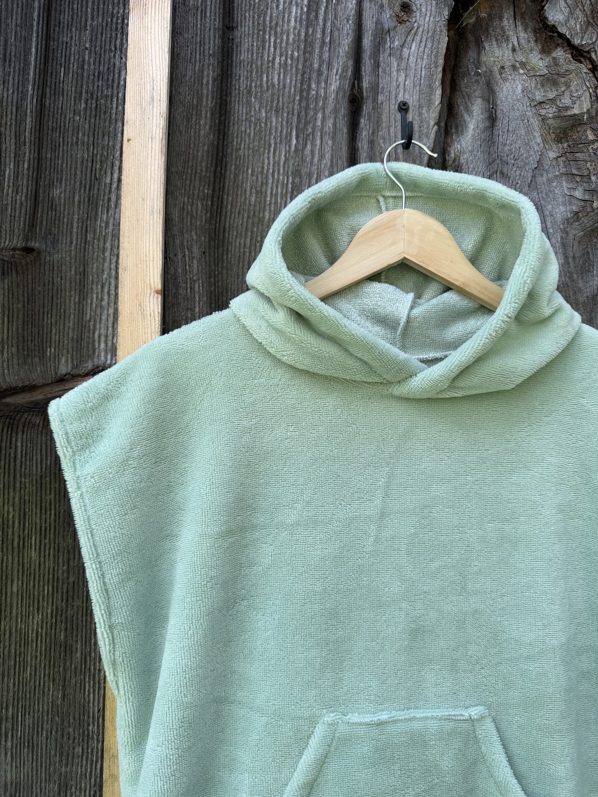 Bamboo Mint poncho kids - Image 8